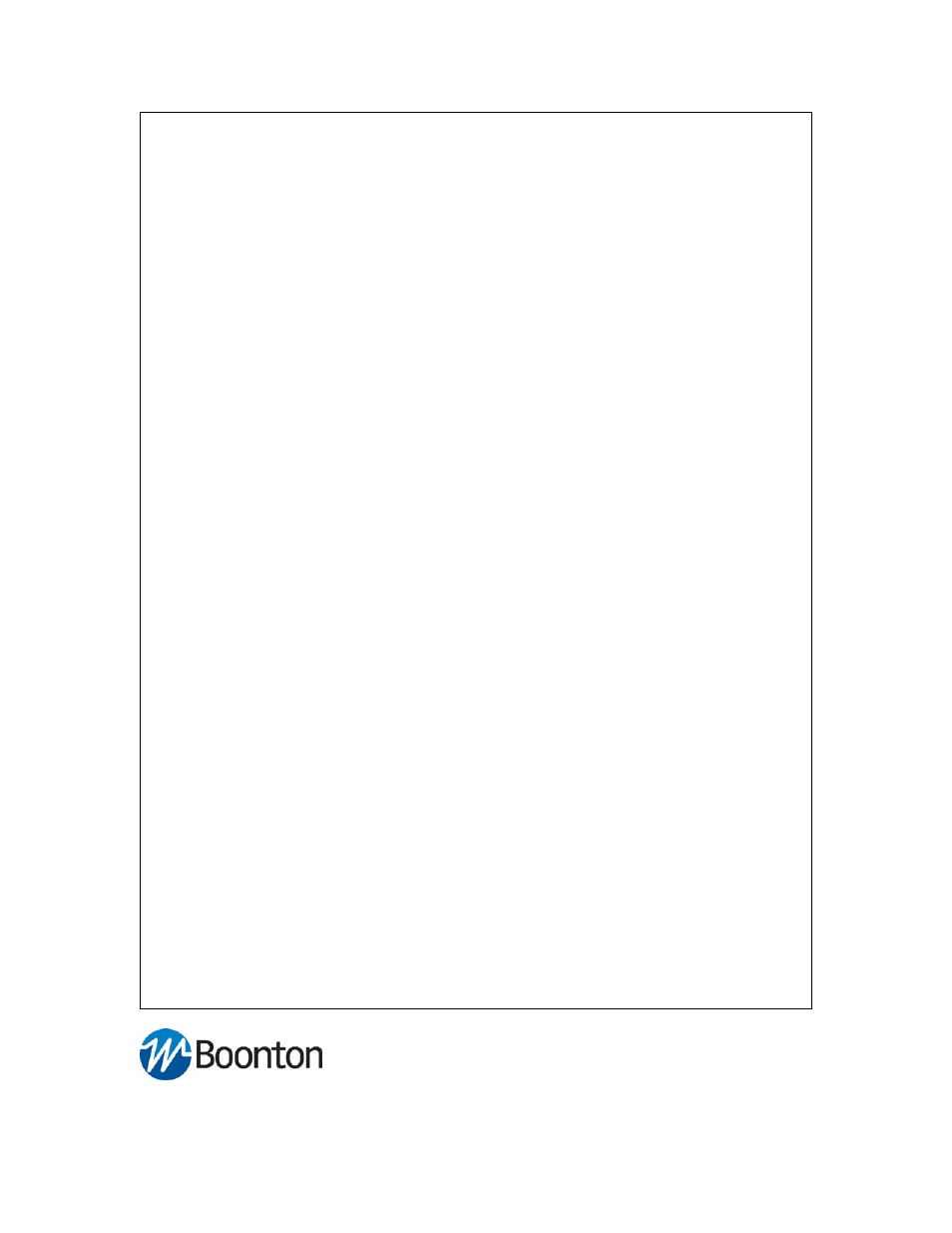 Boonton Power Sensor User Manual | 52 pages