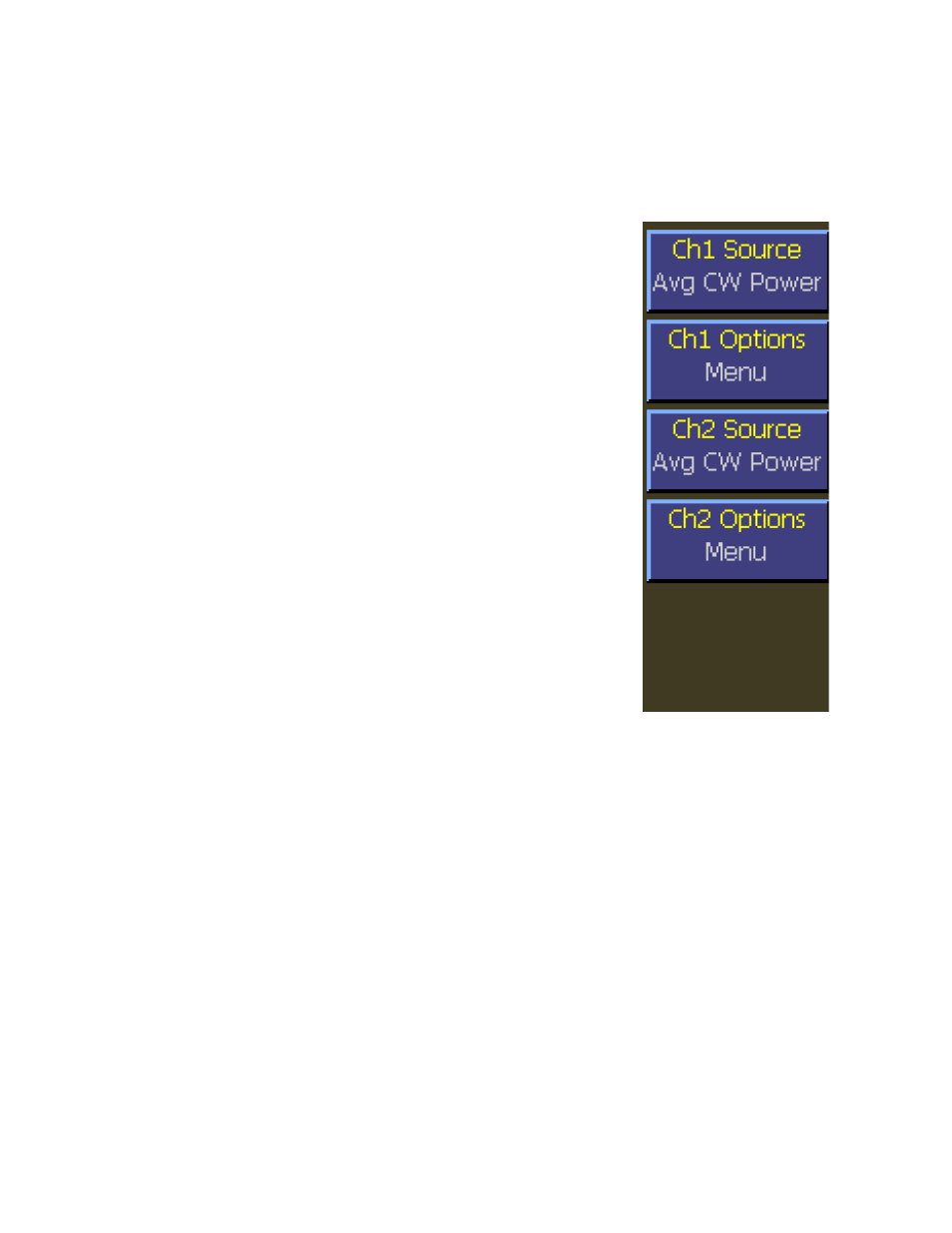 32 display > text mode menu, 32 display > text mode menu -54, Boonton 4540 series rf power meter | Operation | Boonton 4540 Peak Power Meter User Manual User Manual | Page 102 / 270