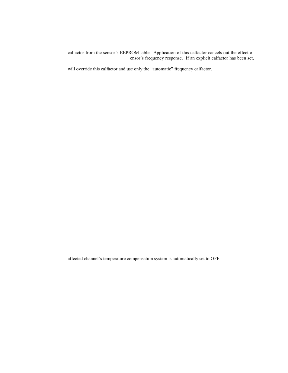 Sense:correction:frequency, Sense:correction:offset, Sense:correction:tempcomp | Sense:correction:frequency -54, Sense:correction:offset -54, Sense:correction:tempcomp -54, Boonton 4540 series rf power meter, Remote operation | Boonton 4540 Peak Power Meter User Manual User Manual | Page 188 / 270