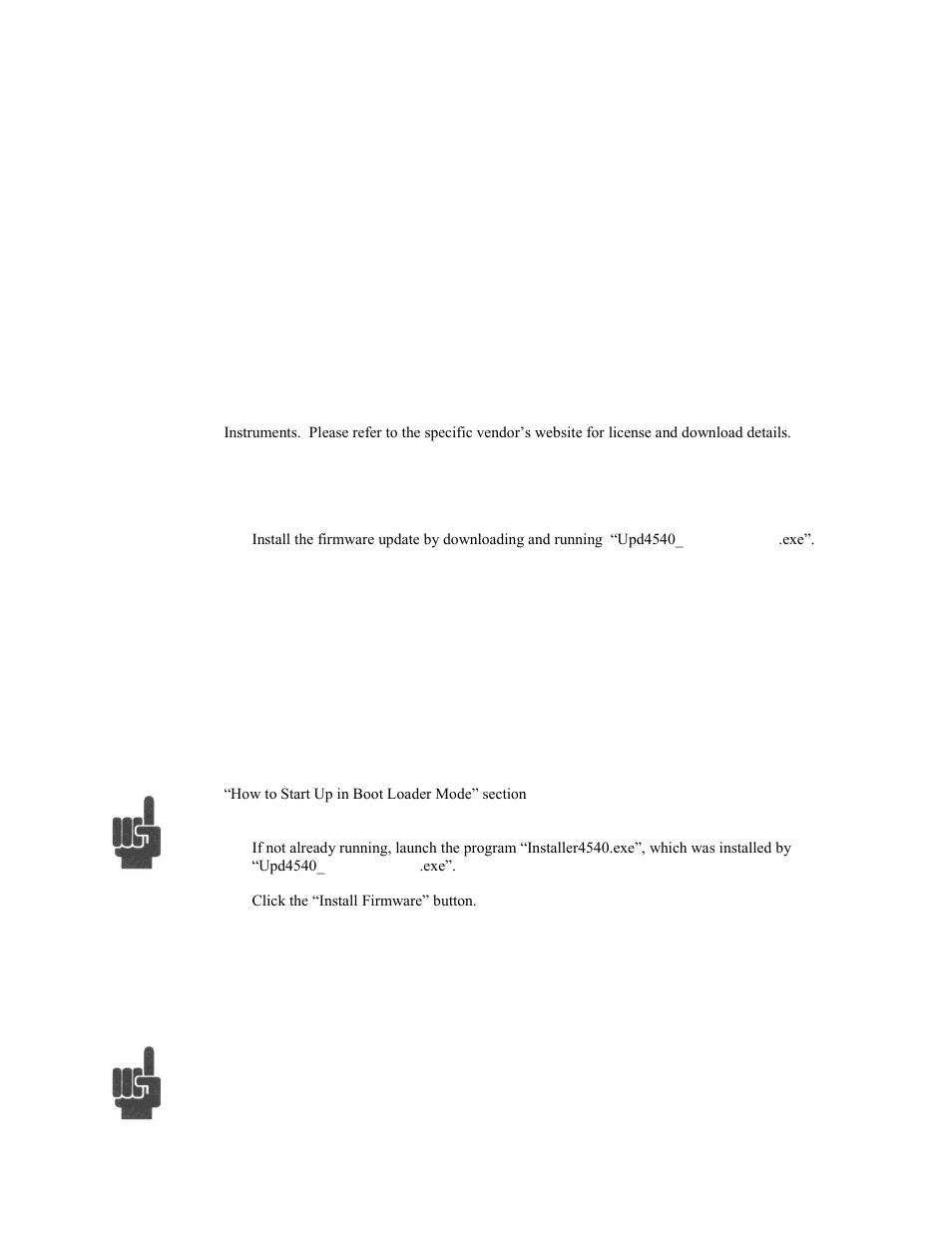 5 firmware upgrade, 6 firmware upgrade instructions, 5 firmware upgrade -2 | 6 firmware upgrade instructions -2, Boonton 4540 series rf power meter, Appendix a | Boonton 4540 Peak Power Meter User Manual User Manual | Page 256 / 270