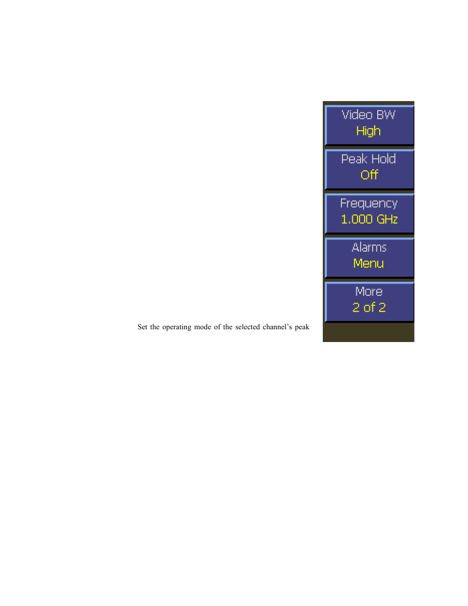 17 channel > extensions pg 2 menu (pulse mode), 17 channel > extensions pg 2 menu (pulse mode) -30, Boonton 4540 series rf power meter | Operation | Boonton 4540 Peak Power Meter User Manual User Manual | Page 78 / 270