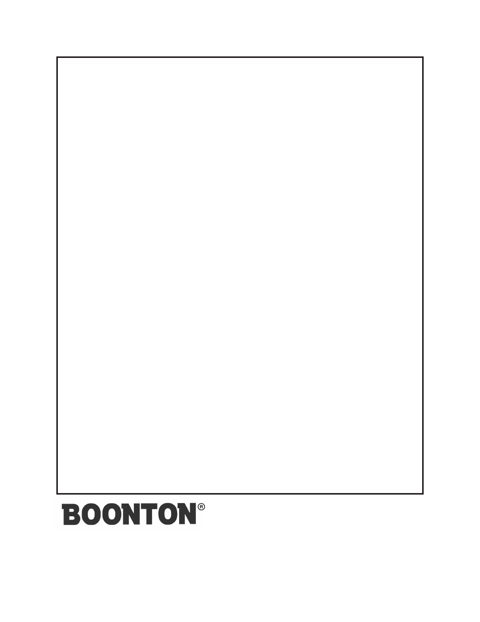 Boonton 4530 Peak Power Meter User Manual User Manual | 170 pages