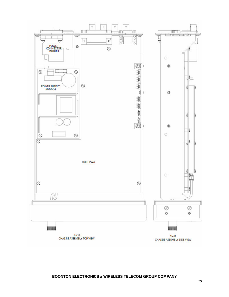 Boonton 4530 Peak Power Meter Service Manual User Manual | Page 29 / 37