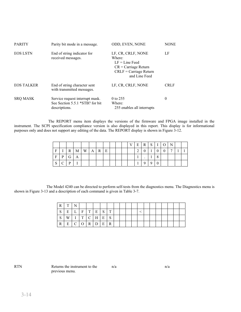Boonton 4240 series rf power meter, Getting started 3-14 | Boonton 4240 RF Power Meter User Manual | Page 38 / 128