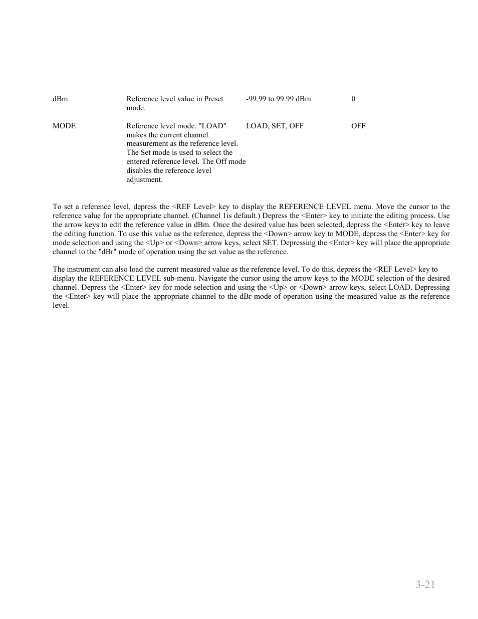 Boonton 4240 series rf power meter, Getting started 3-21 | Boonton 4240 RF Power Meter User Manual | Page 45 / 128