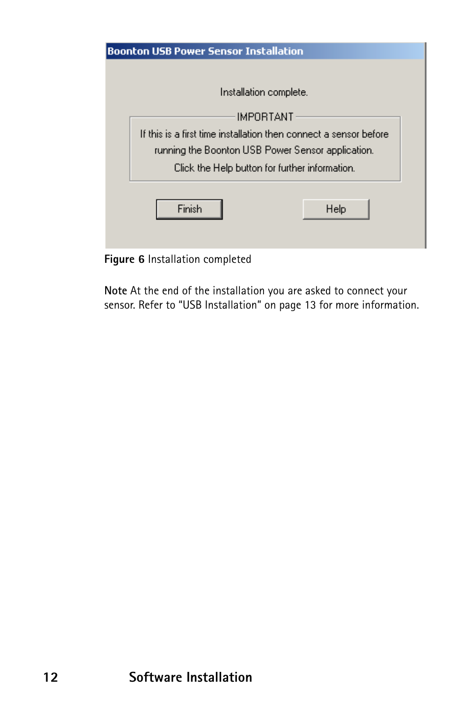 Boonton 52000 Series USB CW Power Sensor User Manual | Page 12 / 68