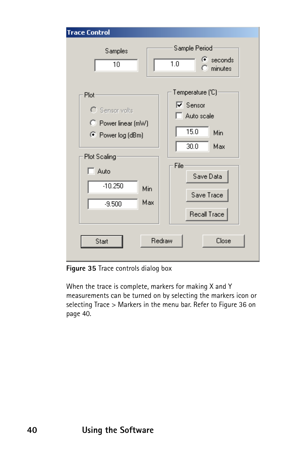 Boonton 52000 Series USB CW Power Sensor User Manual | Page 40 / 68