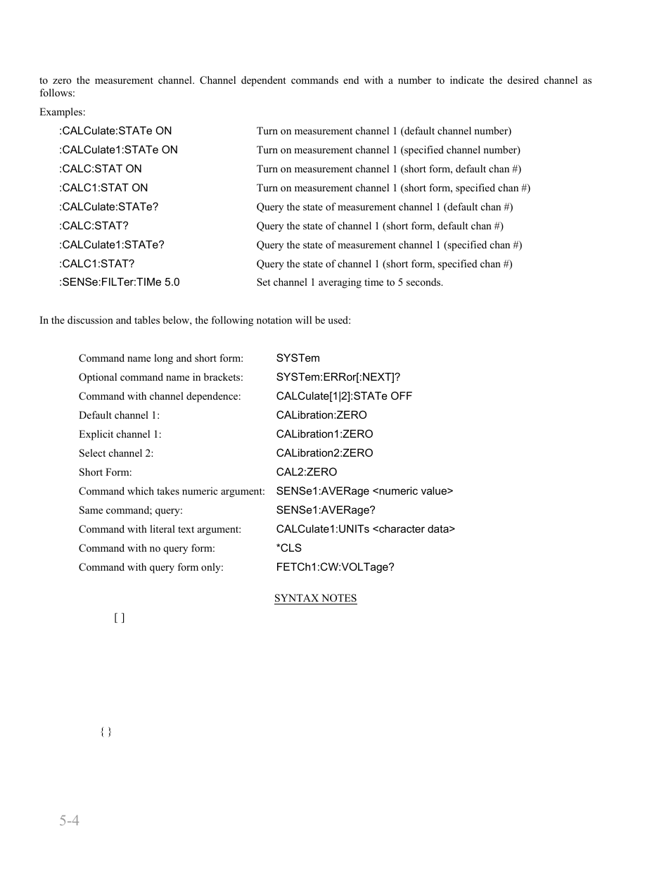 Boonton 9240 series rf voltmeter, Remote operation 5-4 | Boonton 9240 RF Voltmeter User Manual | Page 54 / 100