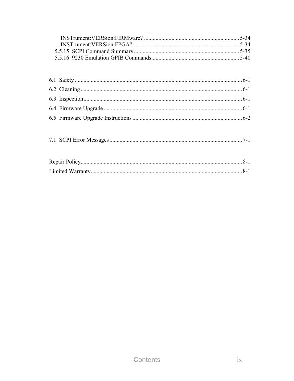 Boonton 9240 series rf voltmeter | Boonton 9240 RF Voltmeter User Manual | Page 9 / 100