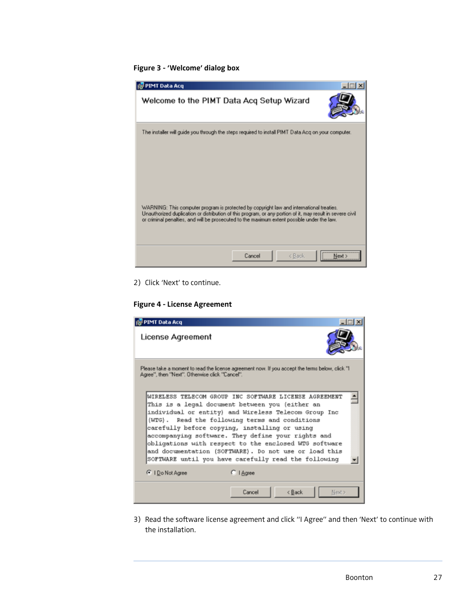 Boonton PIM 21 User Manual User Manual | Page 27 / 31
