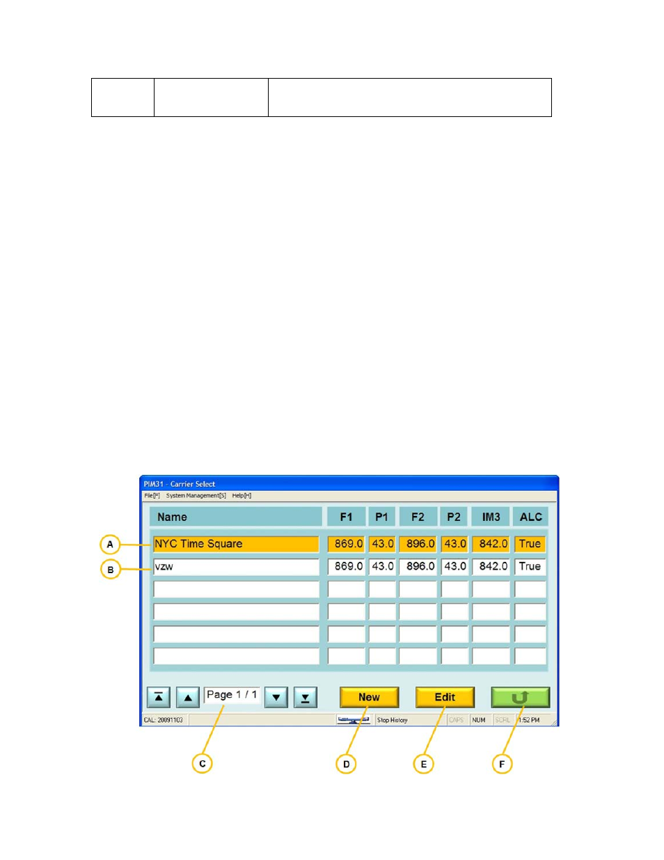 2 carrier entry, Carrier entry | Boonton PIM 31 User Manual User Manual | Page 34 / 110