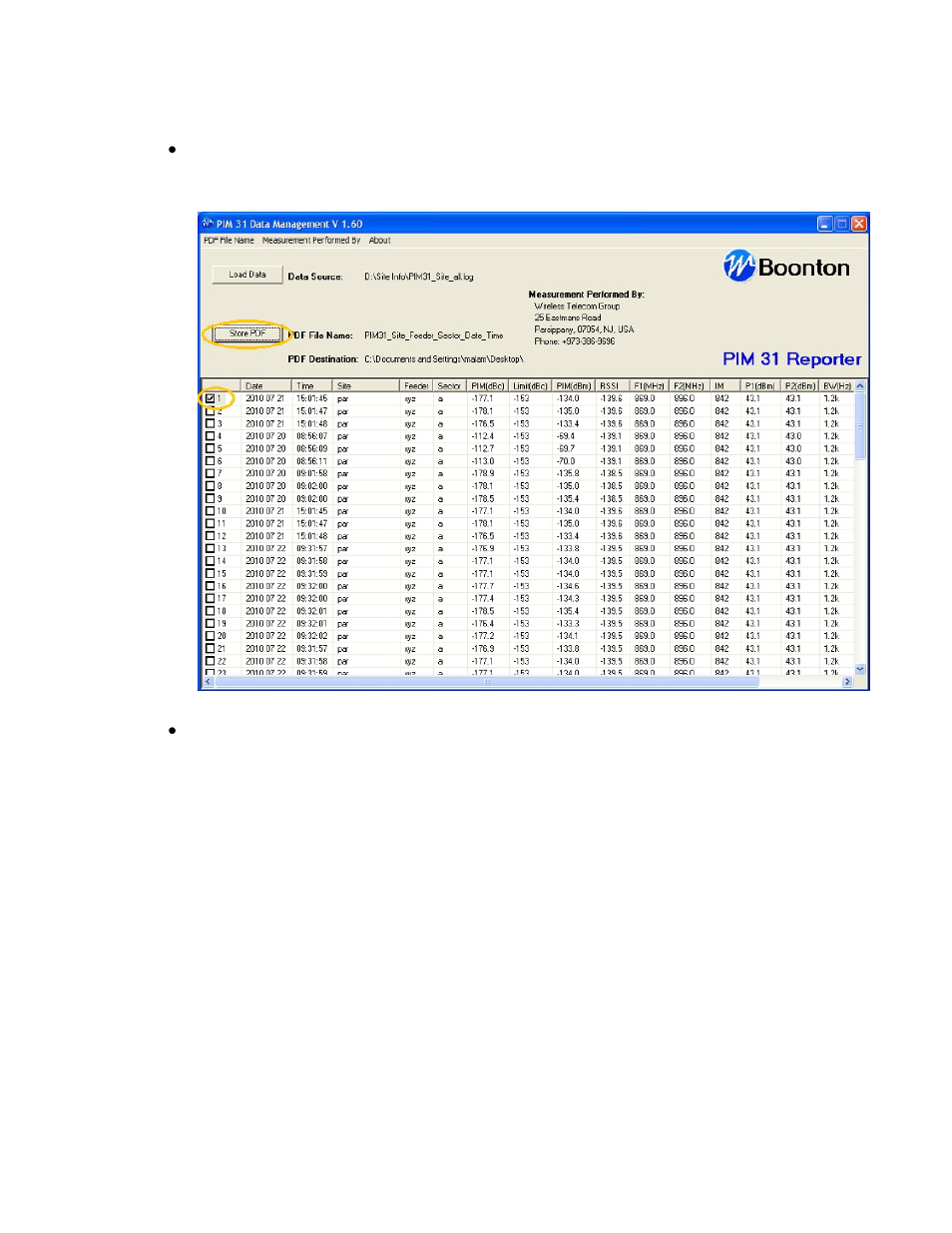 Boonton PIM 31 User Manual User Manual | Page 75 / 110