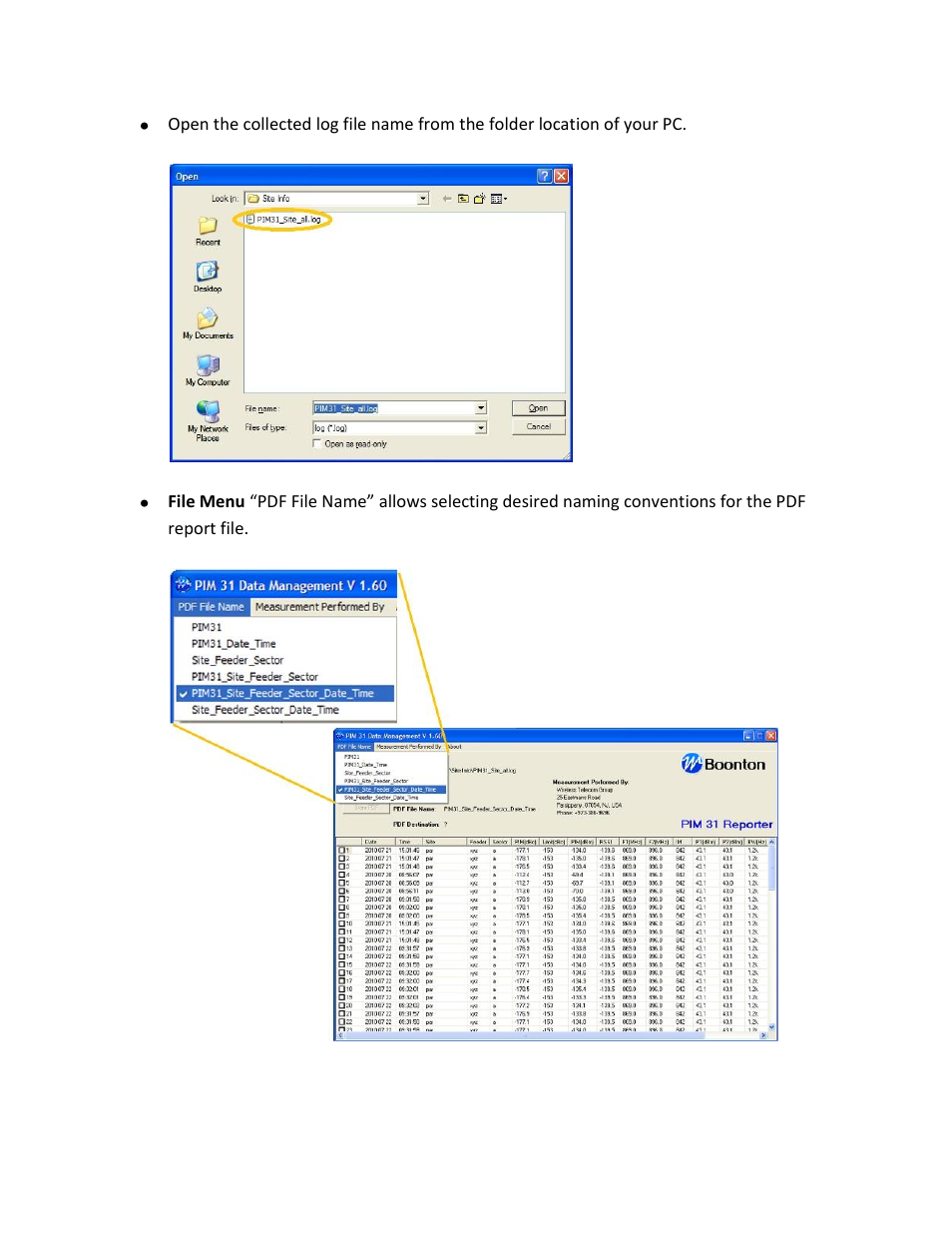 Boonton PIM 31 User Manual | Page 3 / 5