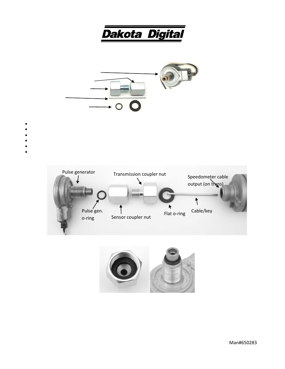 Classic Dash Dakota Digital Sending Unit User Manual | 2 pages