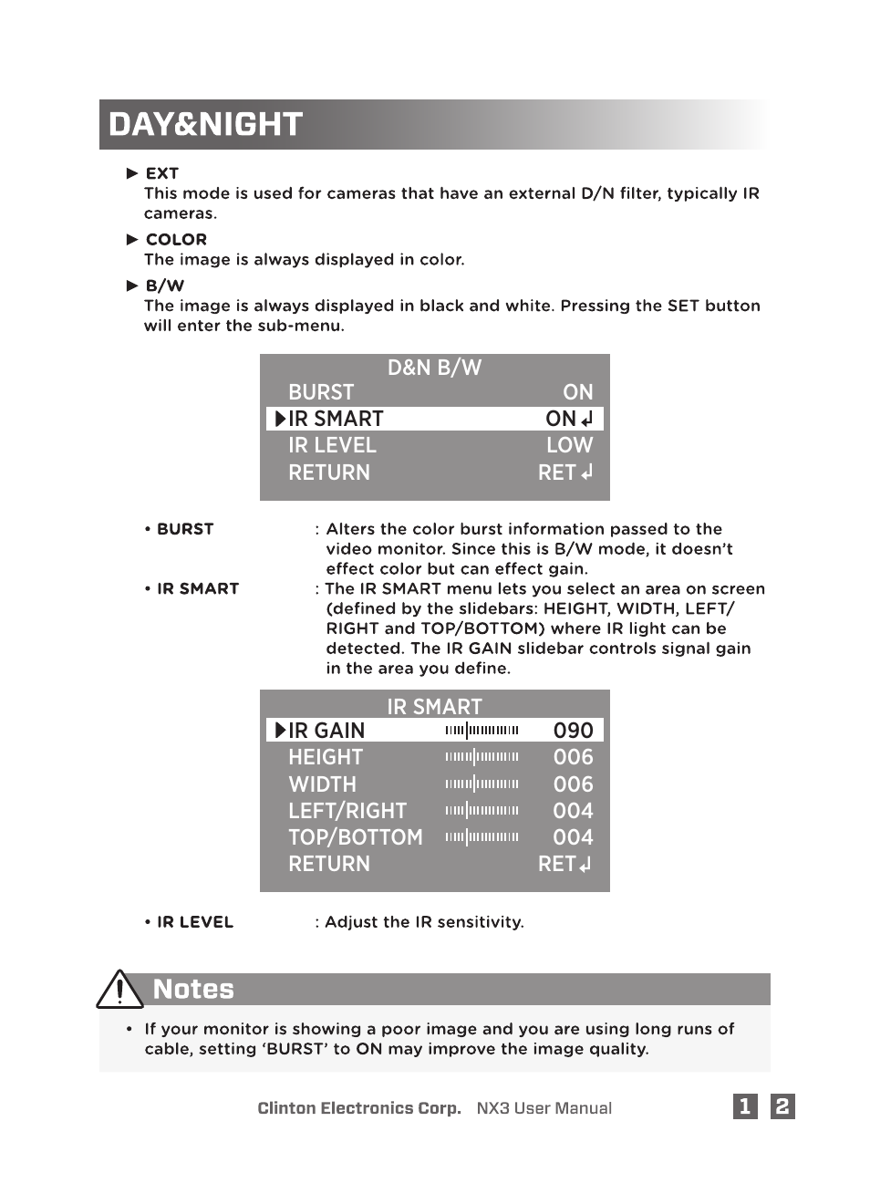 Clinton Electronics NX3 DSP User Manual | Page 17 / 26