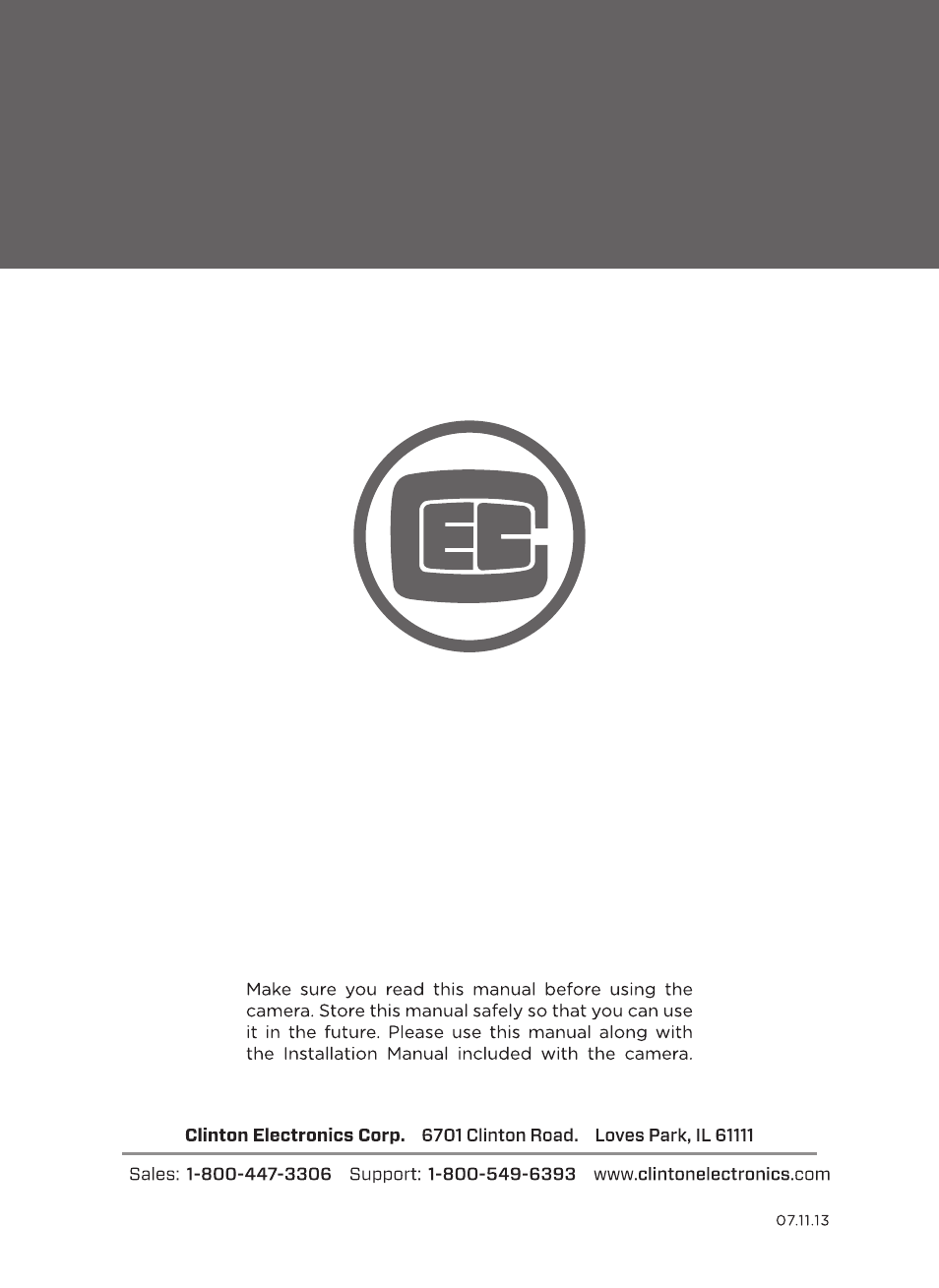 Clinton Electronics NX3 DSP User Manual | Page 26 / 26