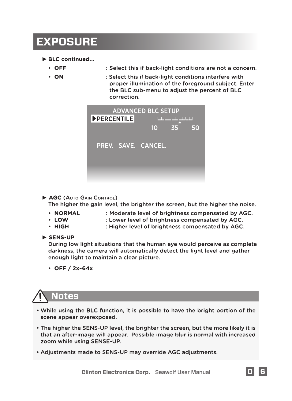 Clinton Electronics Pixim Seawolf DSP User Manual | Page 11 / 22