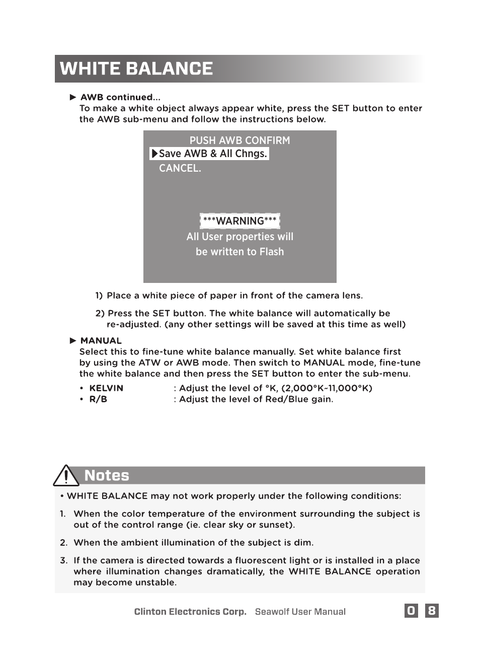 Clinton Electronics Pixim Seawolf DSP User Manual | Page 13 / 22