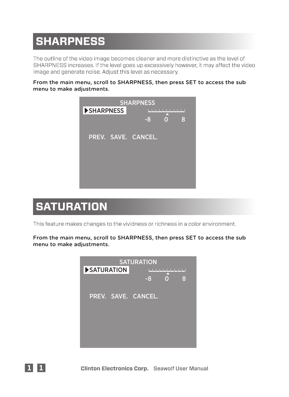 Clinton Electronics Pixim Seawolf DSP User Manual | Page 16 / 22