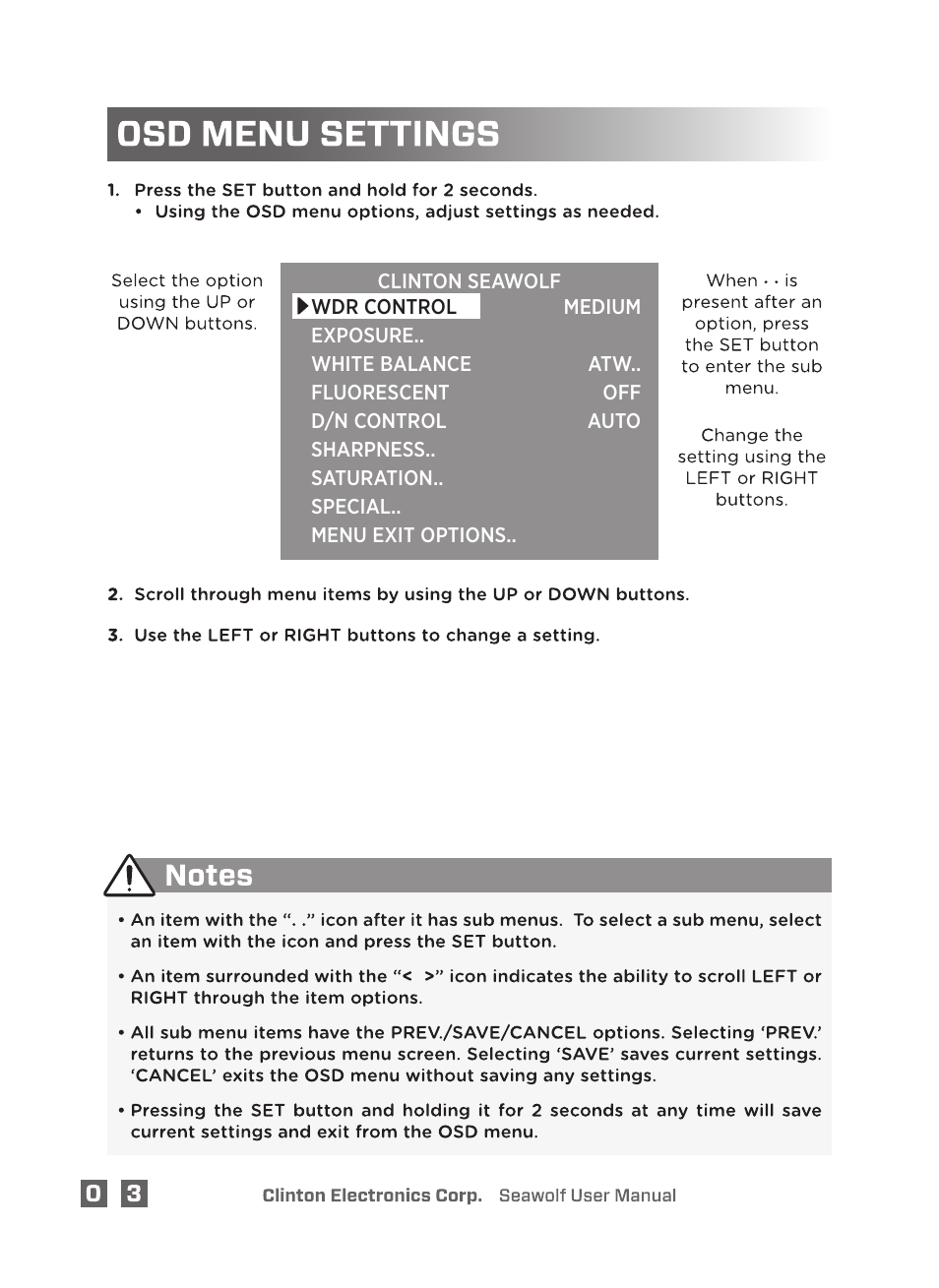 Clinton Electronics Pixim Seawolf DSP User Manual | Page 8 / 22