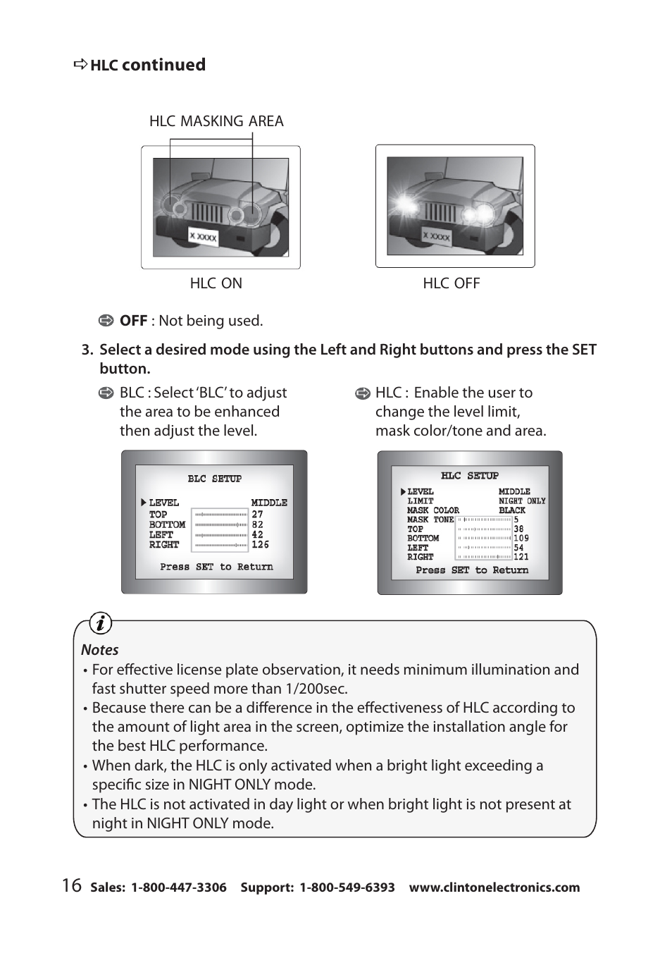 Clinton Electronics CE-VF540 User Manual | Page 20 / 34