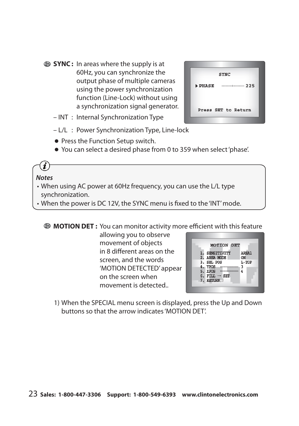 Clinton Electronics CE-VF540 User Manual | Page 26 / 34