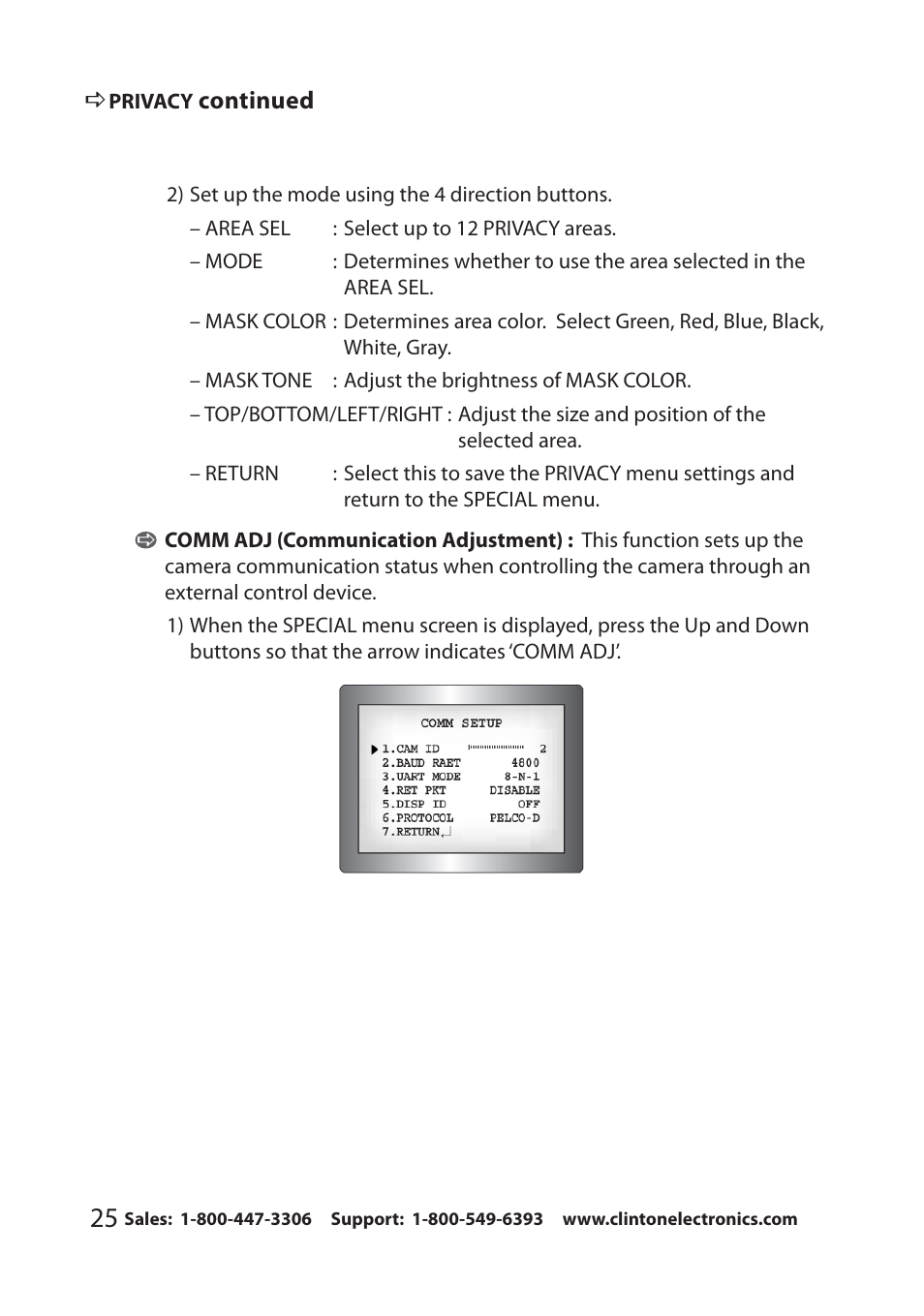 Clinton Electronics CE-VF540 User Manual | Page 28 / 34