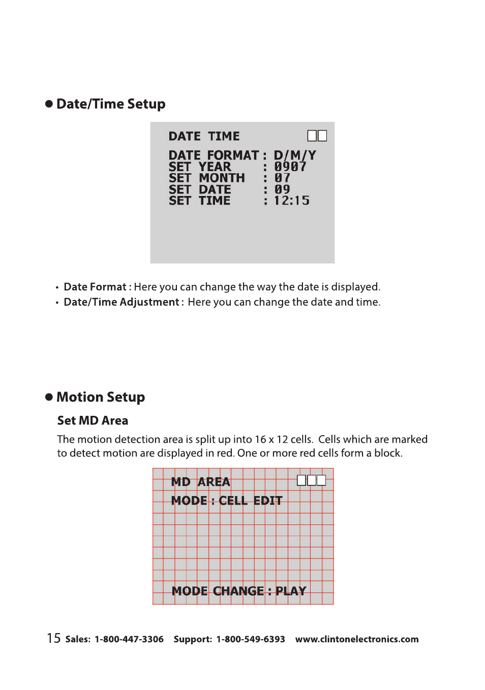 Clinton Electronics CE-RP2 User Manual | Page 18 / 27