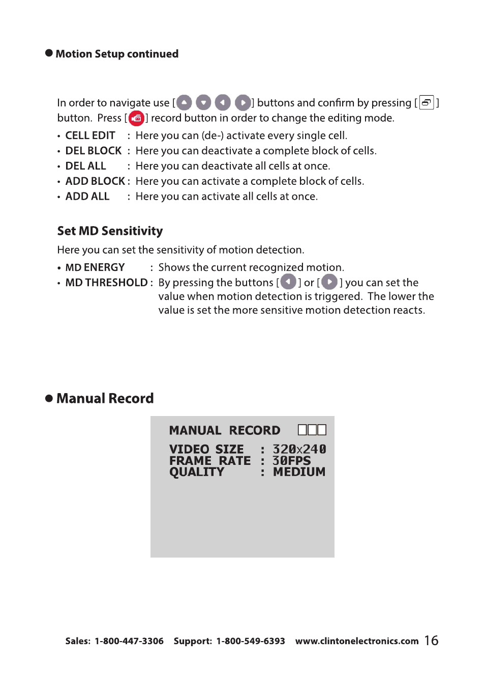 Clinton Electronics CE-RP2 User Manual | Page 19 / 27