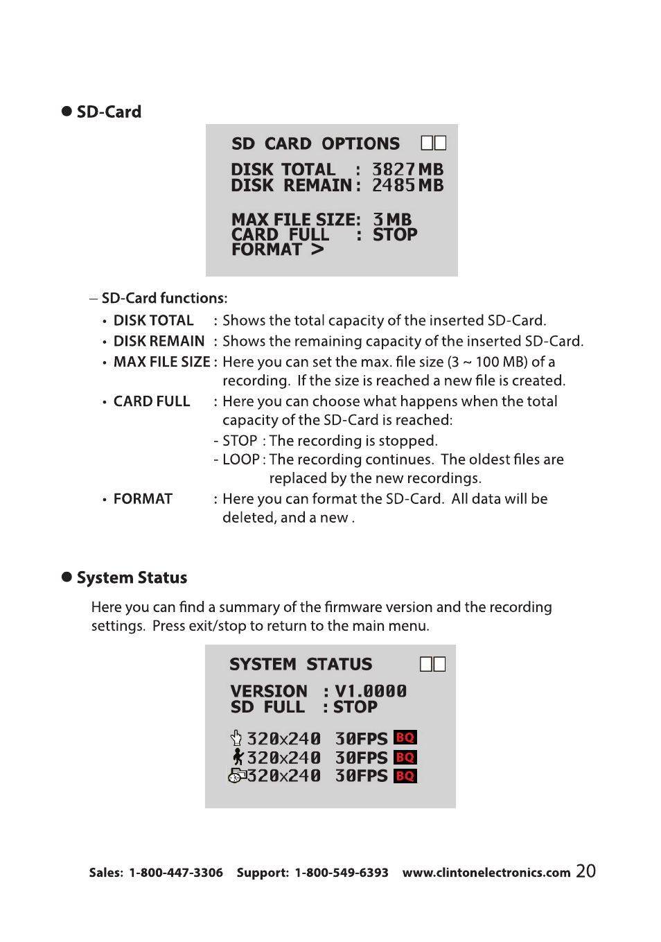 Clinton Electronics CE-RP2 User Manual | Page 23 / 27