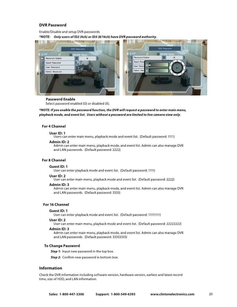 Clinton Electronics CE-CRK16 User Manual User Manual | Page 25 / 48