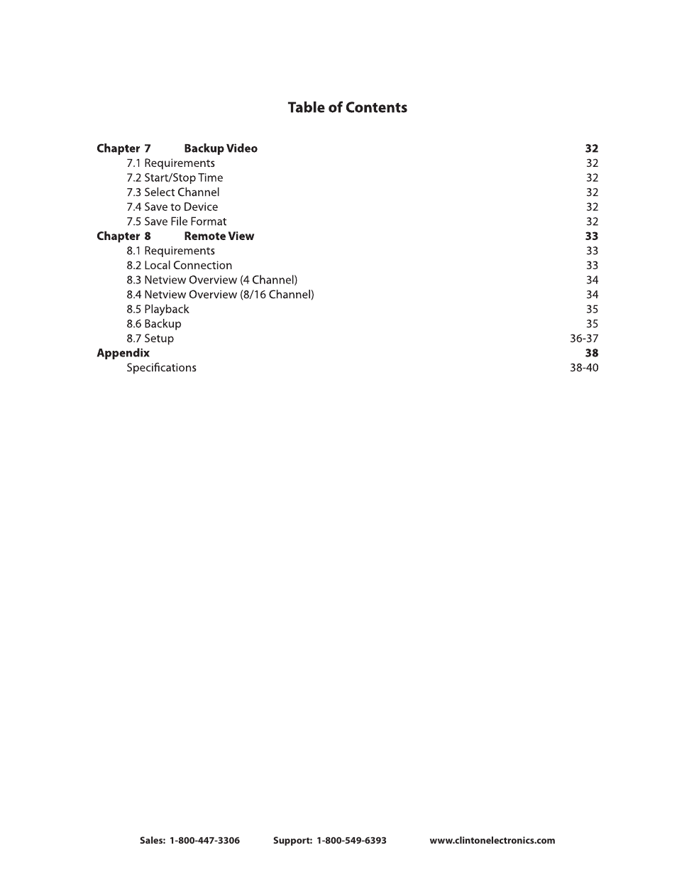 Clinton Electronics CE-CRK16 User Manual User Manual | Page 5 / 48