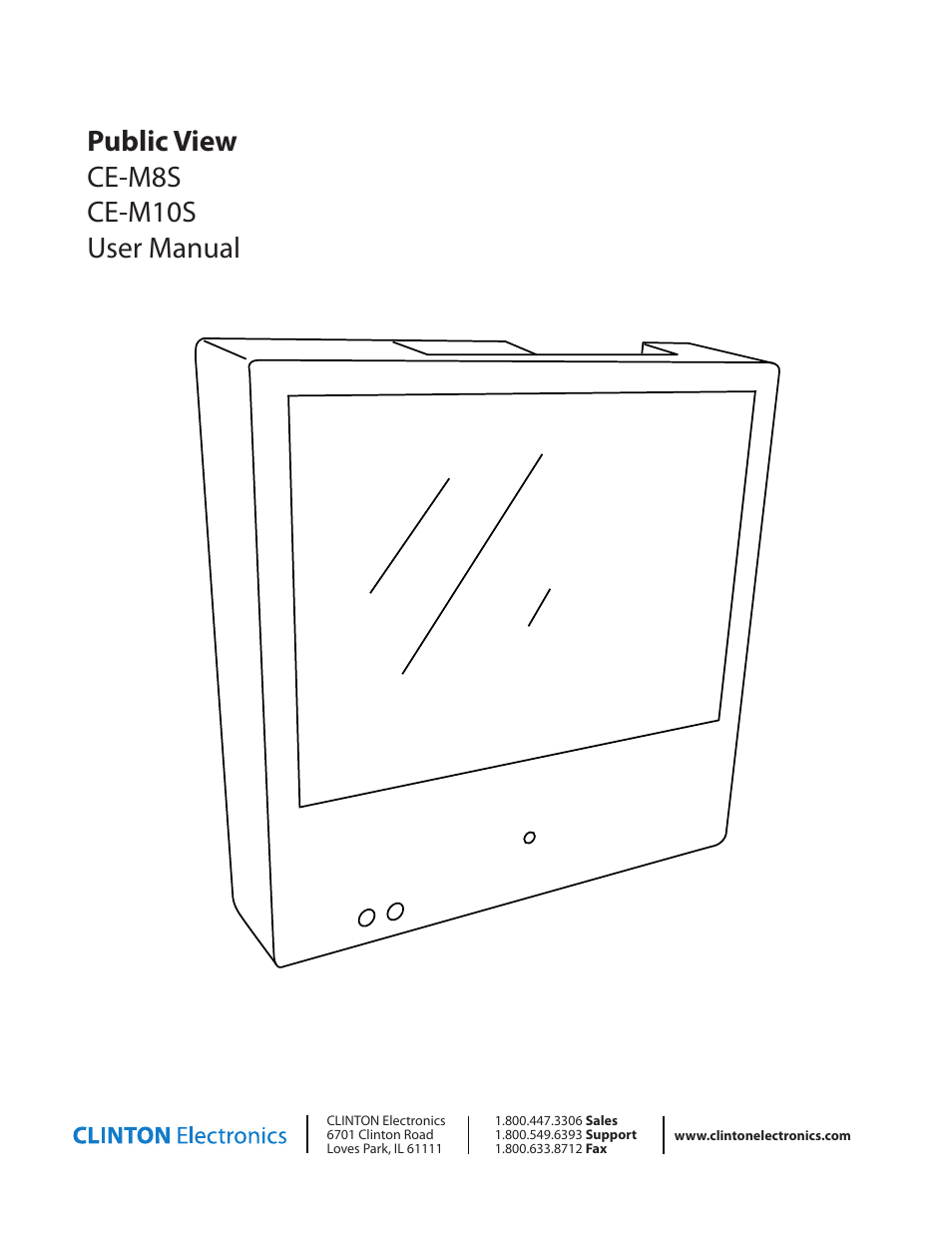 Clinton Electronics CE-M10S User Manual | 26 pages