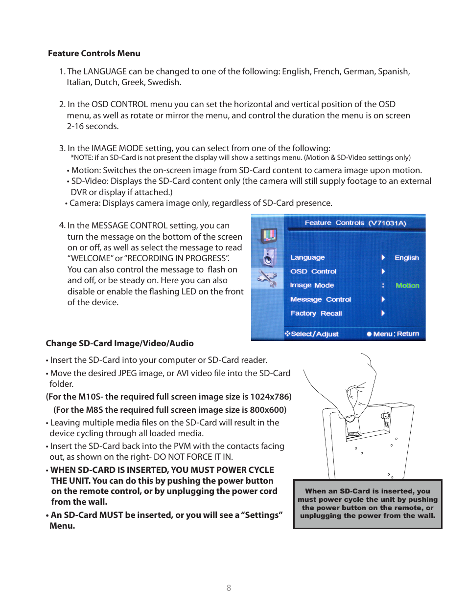 Clinton Electronics CE-M10S User Manual | Page 8 / 26
