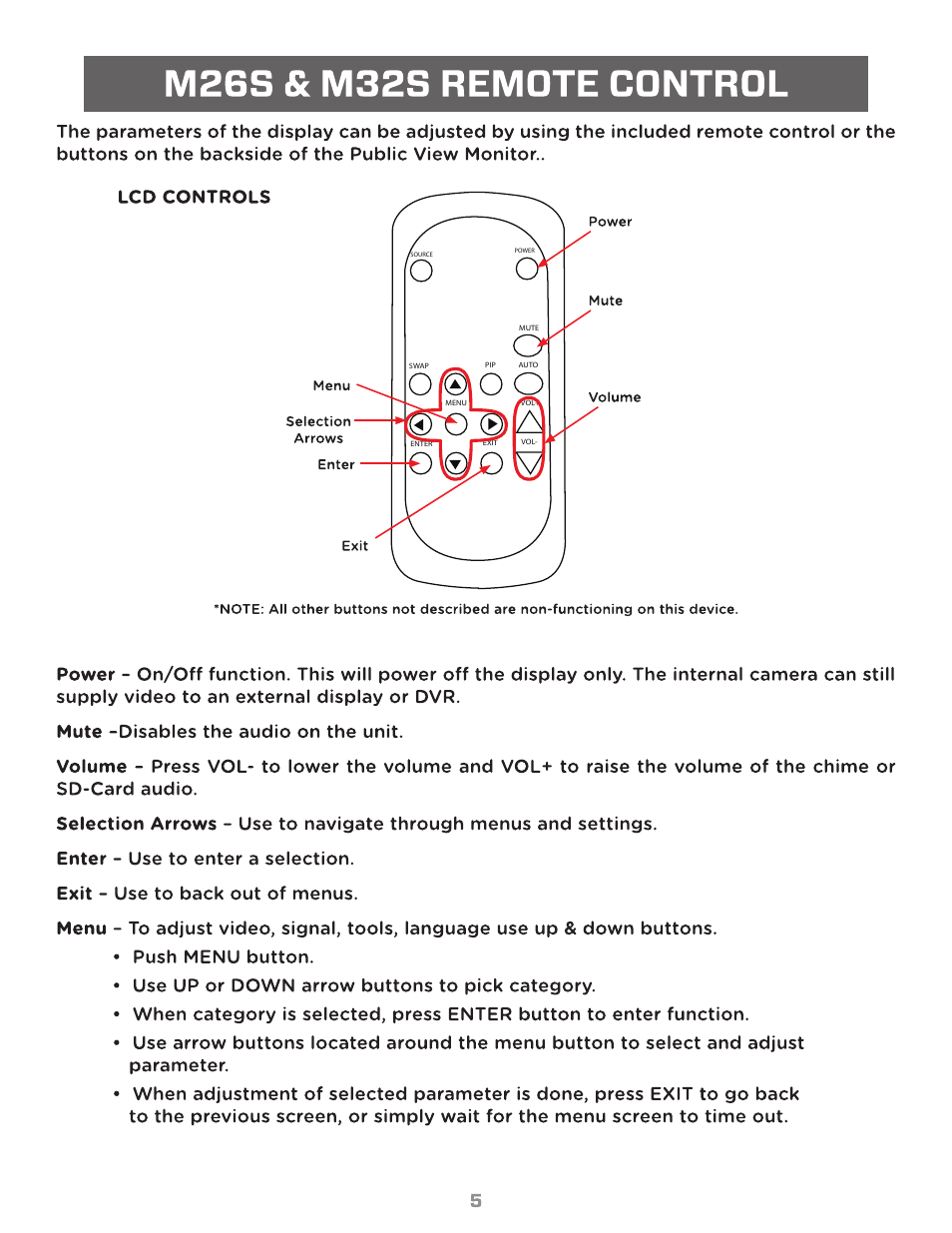 Clinton Electronics CE-M32S-B User Manual | Page 10 / 39