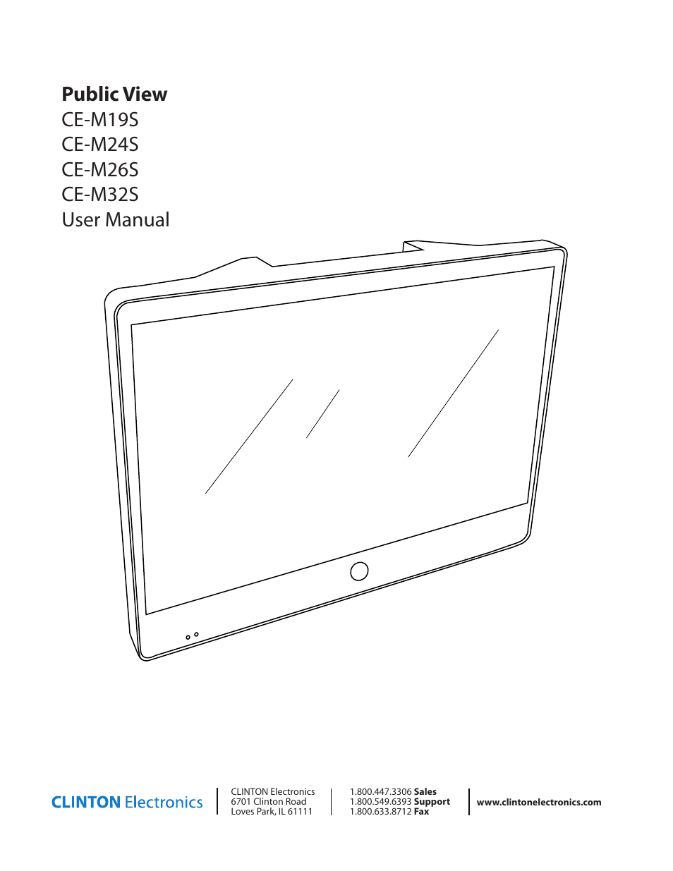 Clinton Electronics CE-M24S User Manual | 28 pages