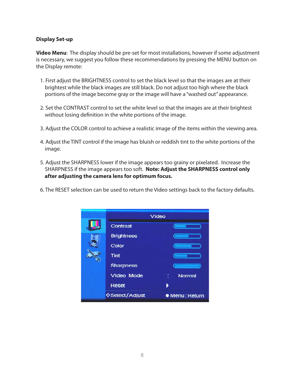 Clinton Electronics CE-20PVMDVR User Manual User Manual | Page 8 / 30