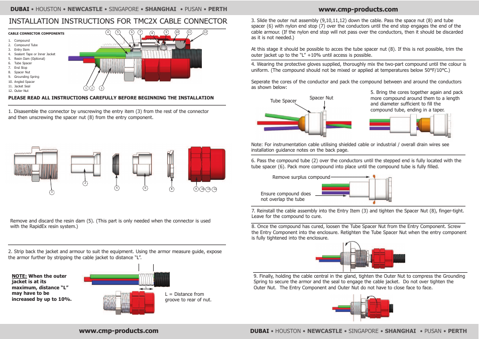 CMP TMC2X User Manual | Page 2 / 2