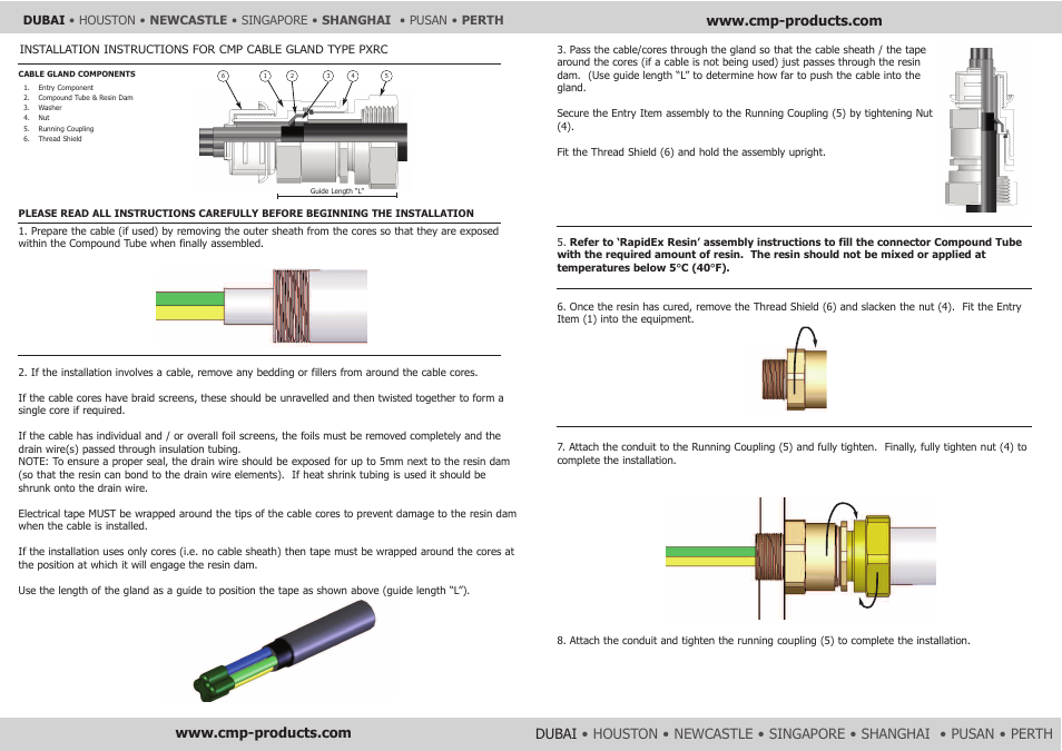 CMP PXRC-REX User Manual | Page 2 / 2