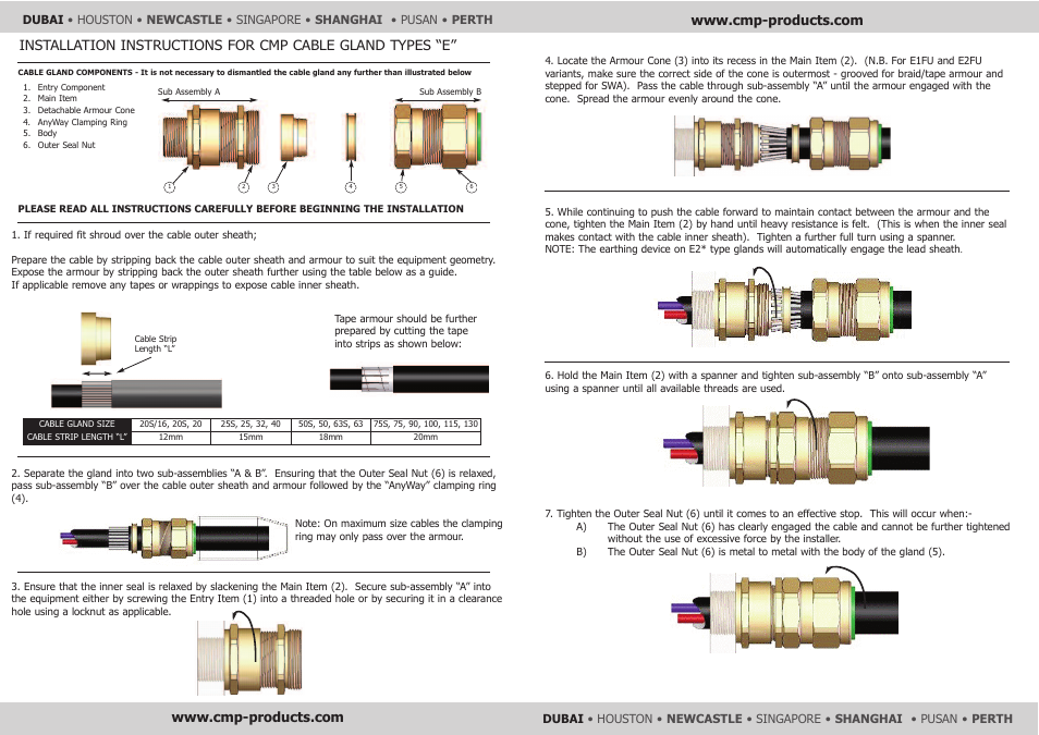 CMP E2FU User Manual | Page 2 / 2