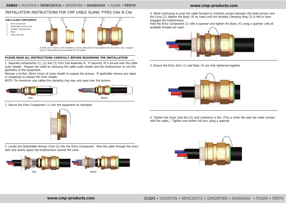 CMP CXe User Manual | Page 2 / 2