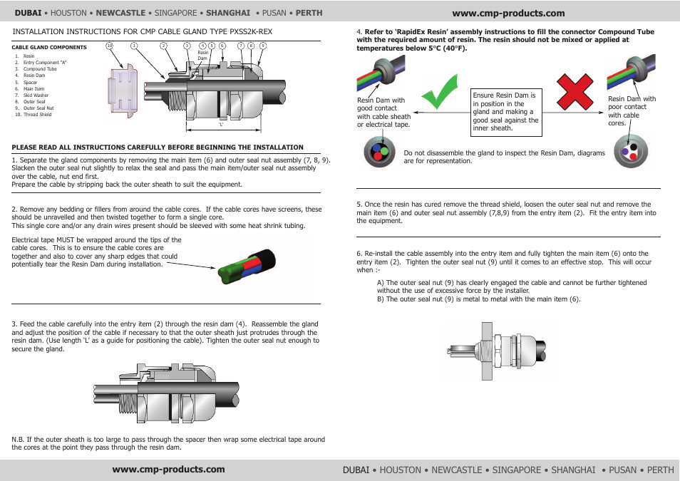 CMP PXSS2K-REX User Manual | Page 2 / 2