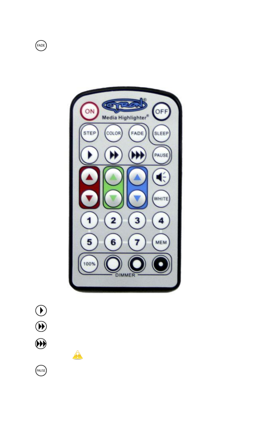 Cyron Lighting HTW1000 RGB User Manual | Page 5 / 8