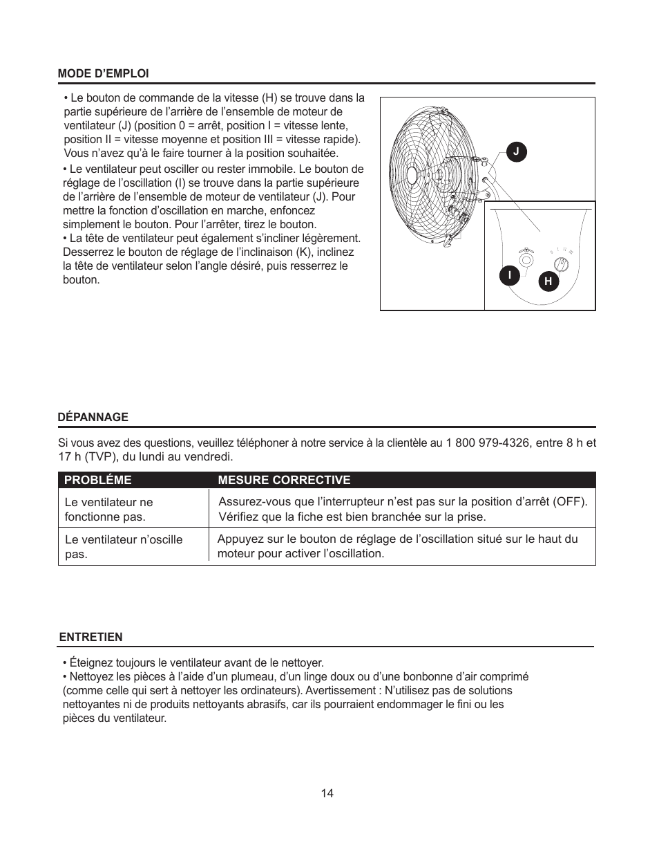 Artwork disclaimers font legend, Danger, Instructions d'assamblage ventilateur chef | DECO BREEZE Fan Head User Manual | Page 14 / 24