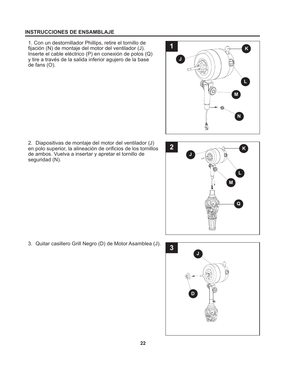 Artwork disclaimers font legend, Peligro, Ventilador de mesa decorativas | DECO BREEZE Decorative Tabletop Fan User Manual | Page 22 / 27