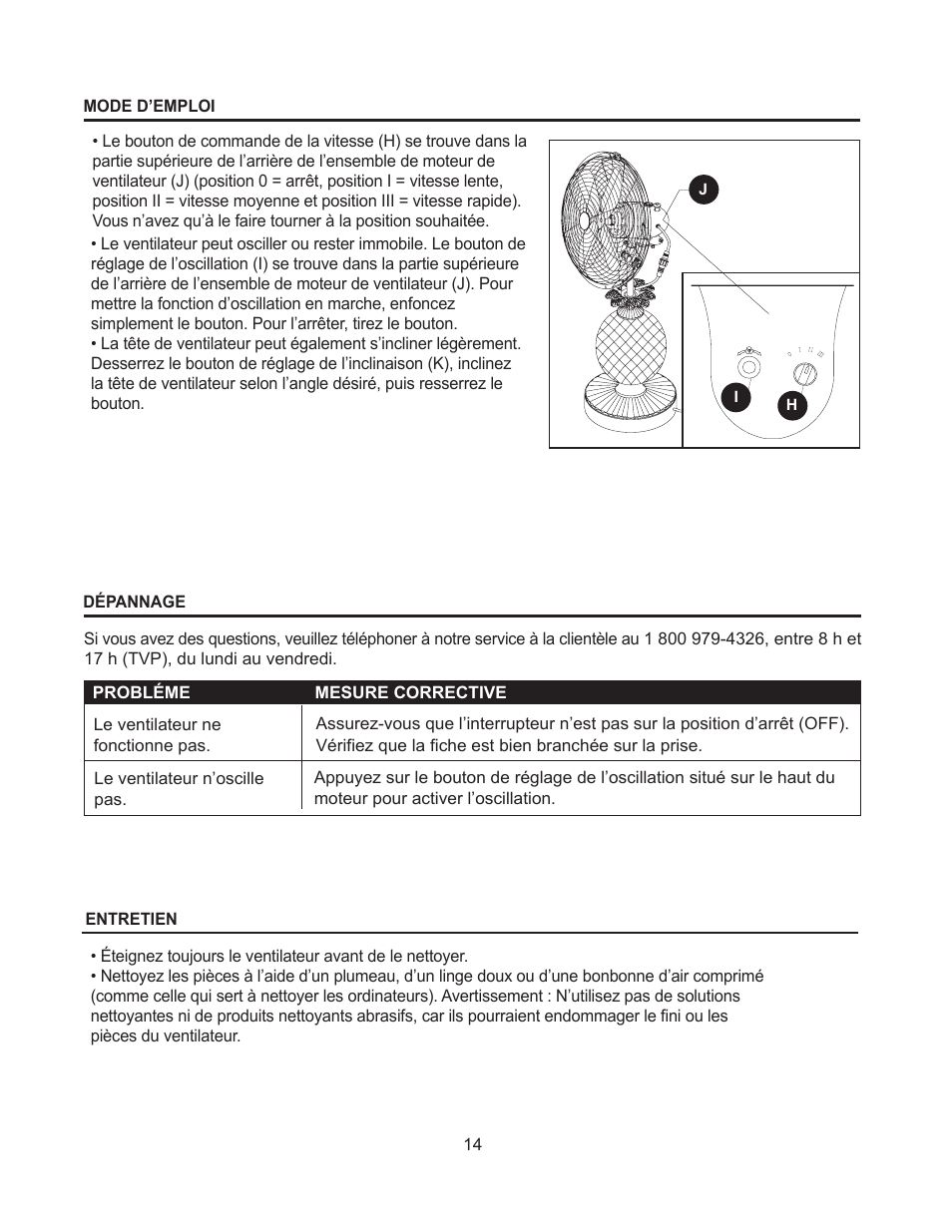 Artwork disclaimers font legend, Danger, Table ventilateur décoratifs haut | DECO BREEZE Mosaic Decorative Tabletop Fan User Manual | Page 14 / 24