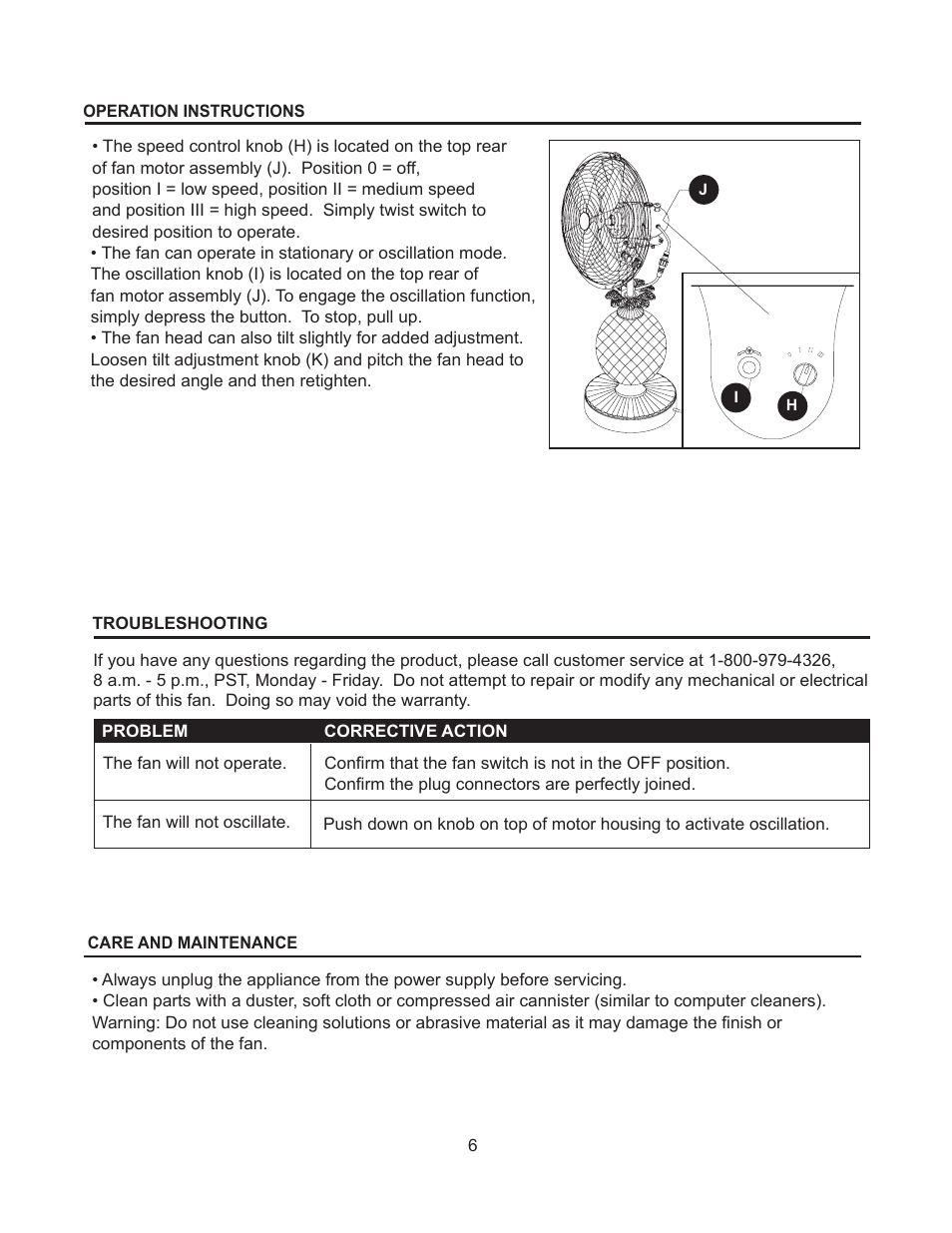 Artwork disclaimers font legend, Danger, Decorative table top fan | DECO BREEZE Mosaic Decorative Tabletop Fan User Manual | Page 6 / 24