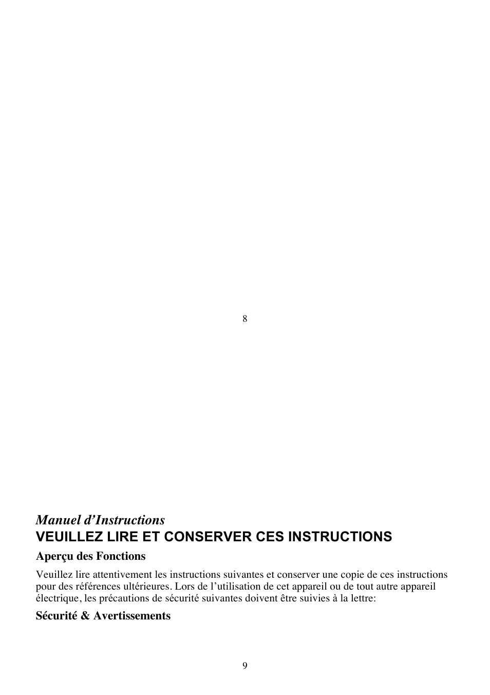 DECO BREEZE Decorative 4" Figurine Fan User Manual | Page 5 / 12