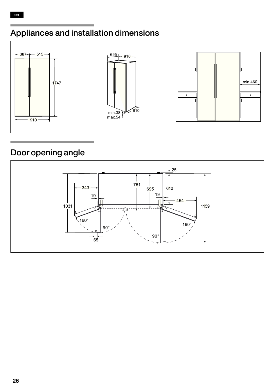 Neff K5920D1 User Manual | Page 26 / 98