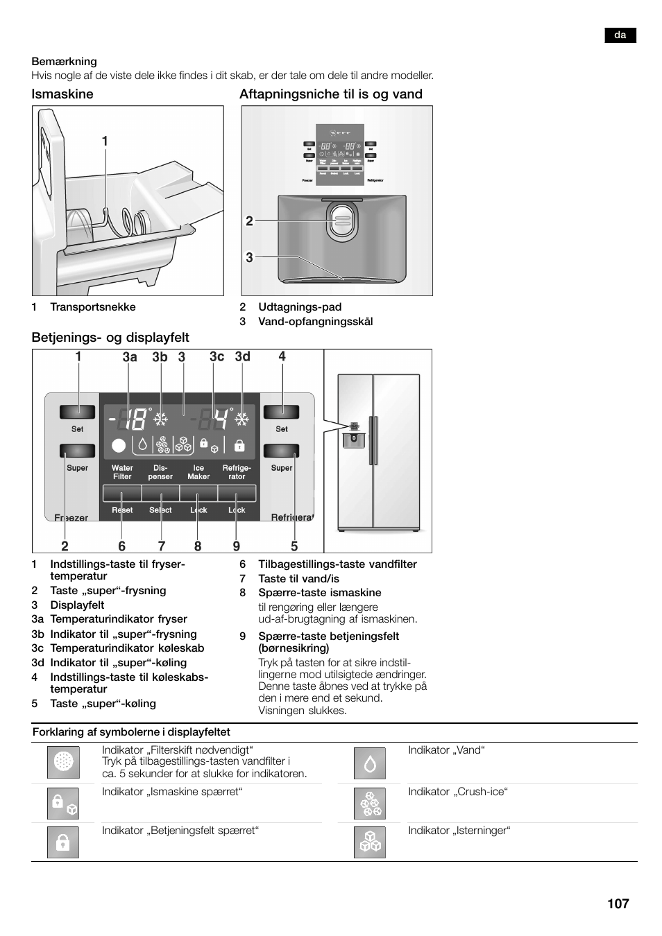 Neff K3990X7 User Manual | Page 107 / 263